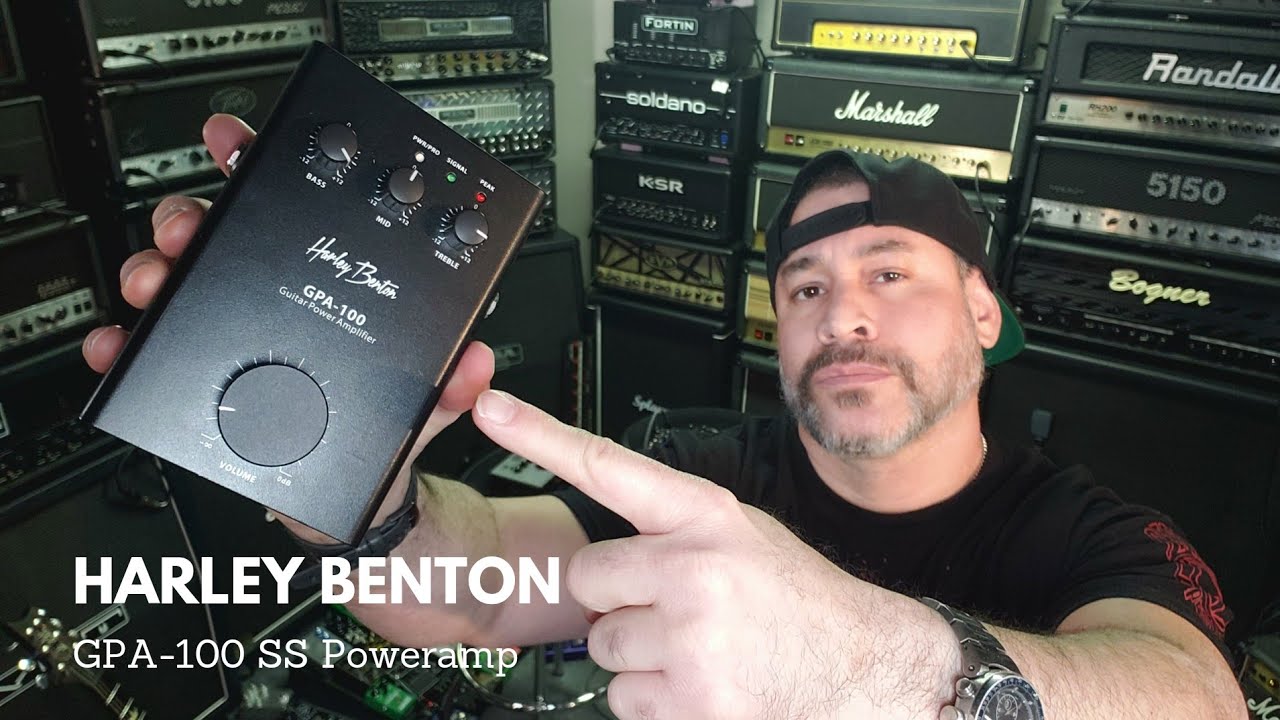 Harley Benton GPA-100  |  Solid State Poweramp
