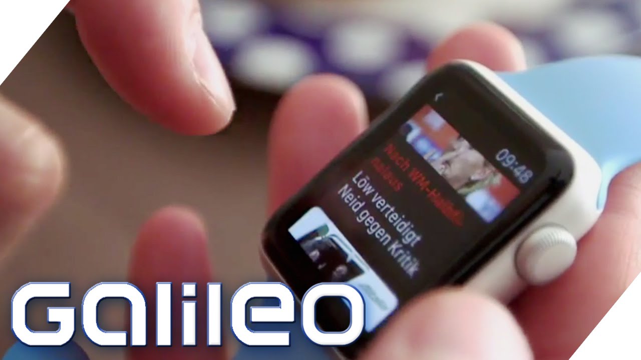 Apple Watch - Spielzeug oder Alltagshelfer? | Galileo |  ProSieben