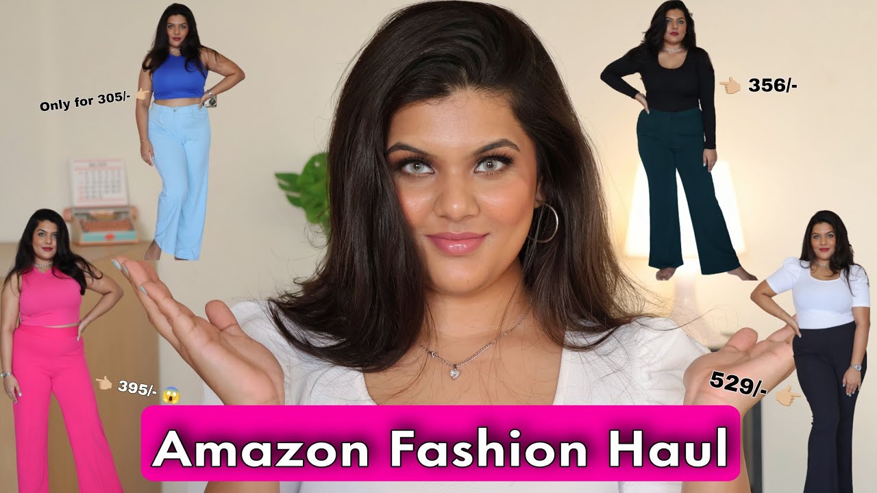 Amazon Fashion haul ft. Cute Tops & Trendy Comfortable Trousers