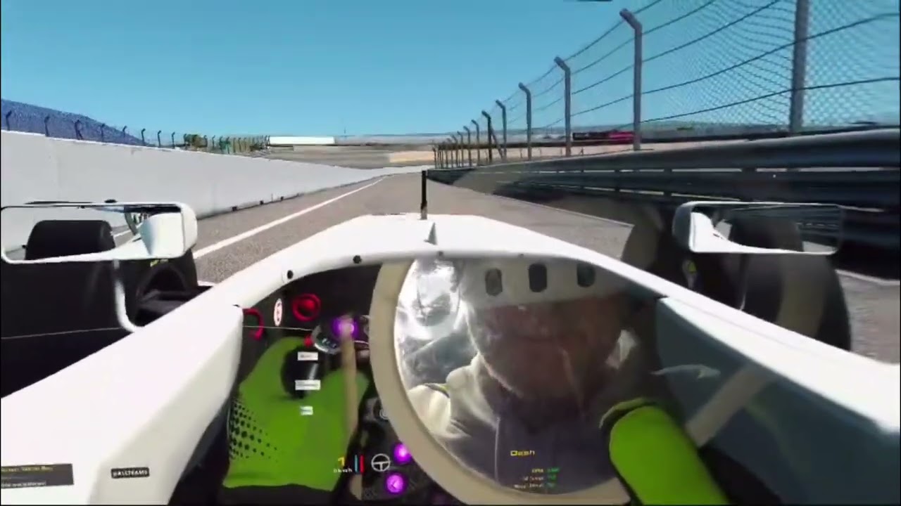 Mixed Reality Motion Simulator with iRacing and Meta Quest 3 Test