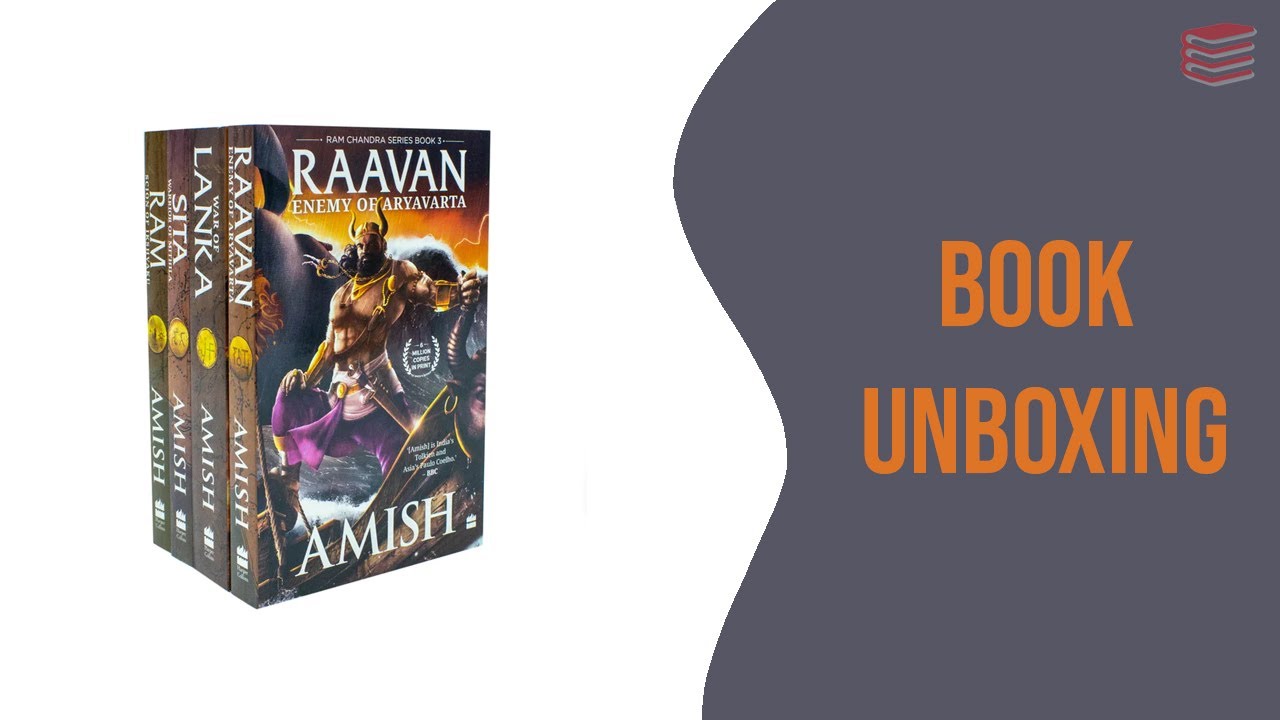 Ram Chandra Series by Amish Tripathi - Book Unboxing