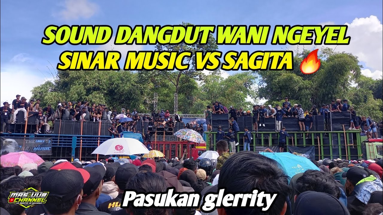 SOUND DANGDUT LAYANI SOUND HOREG🔥SINAR MUSIC VS SAGITA BATTLE SUMBERSEWU 2023