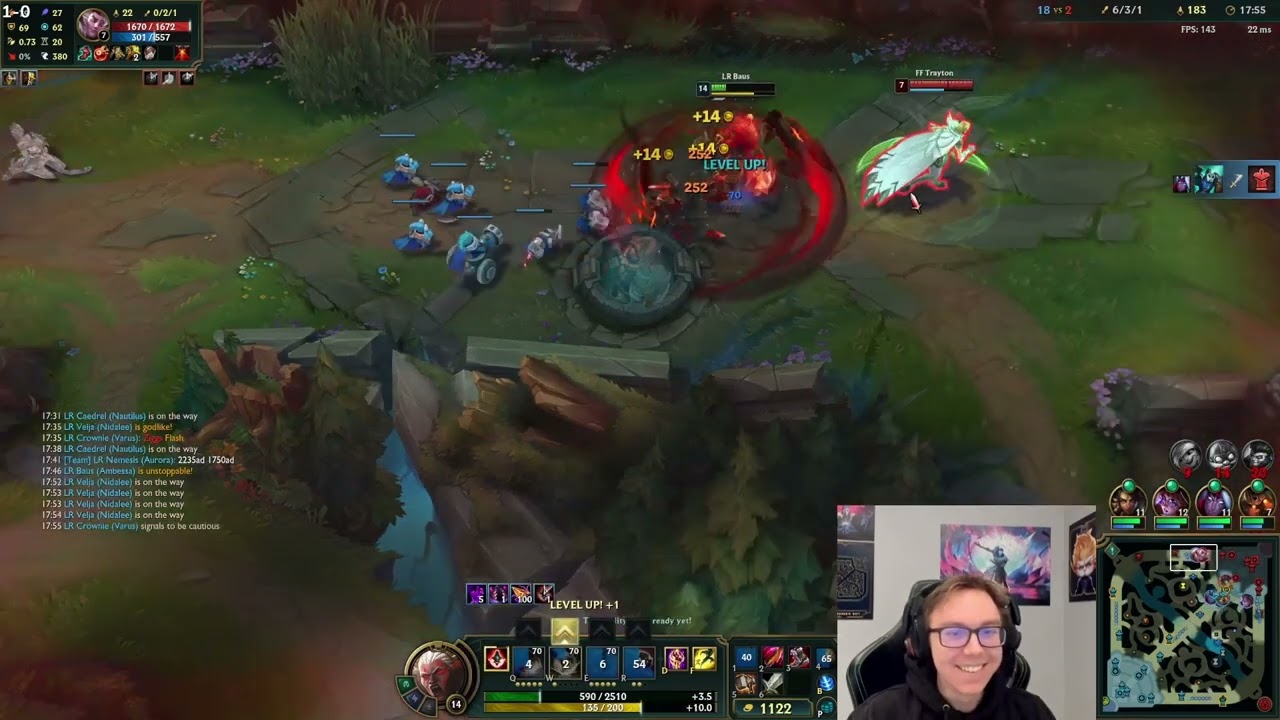 Baus outplays but they get increasingly ridiculous