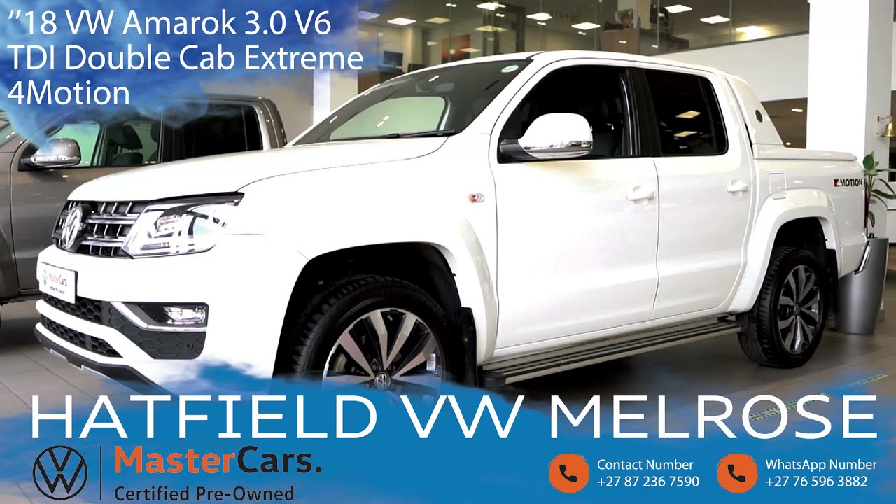2018 Volkswagen Amarok 3.0 V6 TDI Double Cab Extreme 4Motion - White