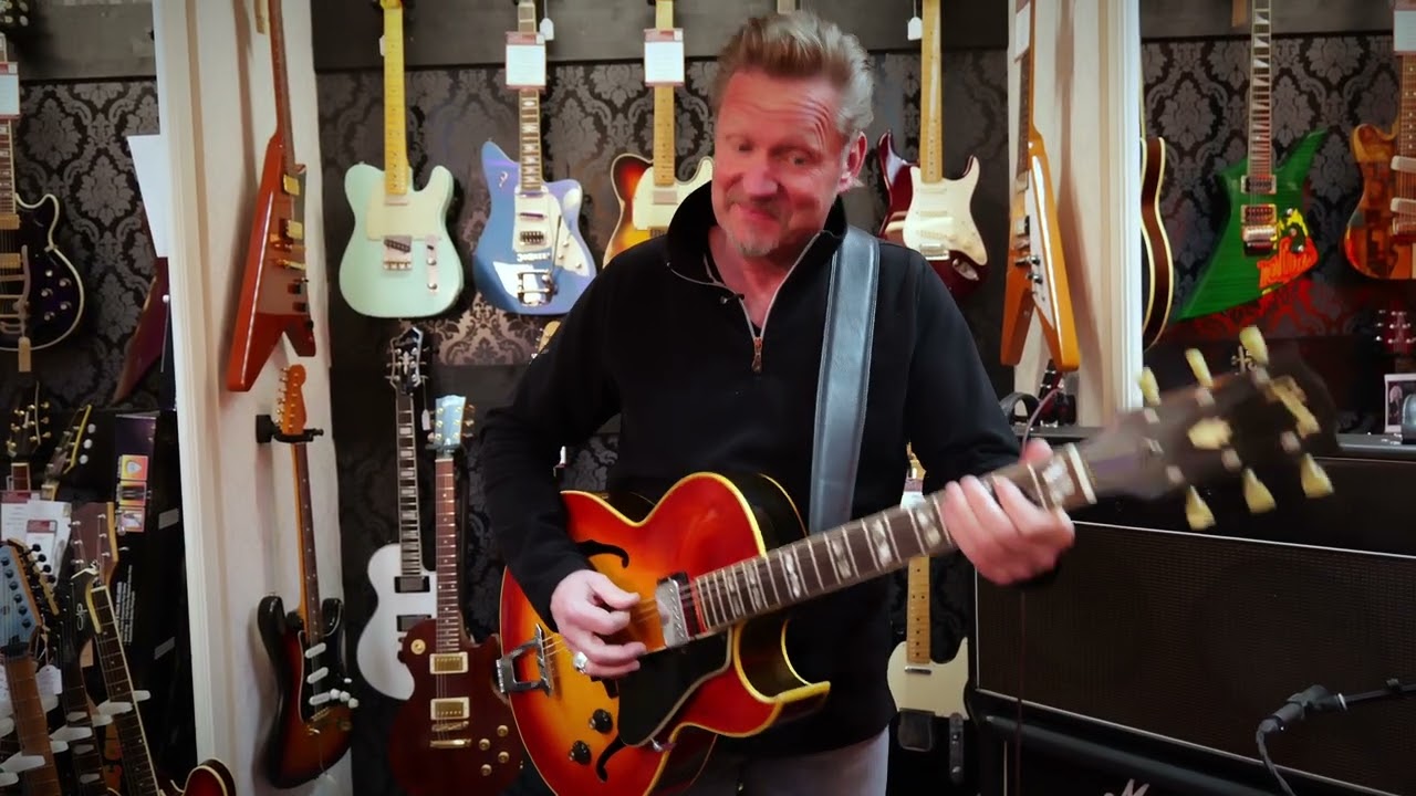 Gibson 1972 ES 175 single PU sunburst Jazzgitarre | #secondhandmusicland