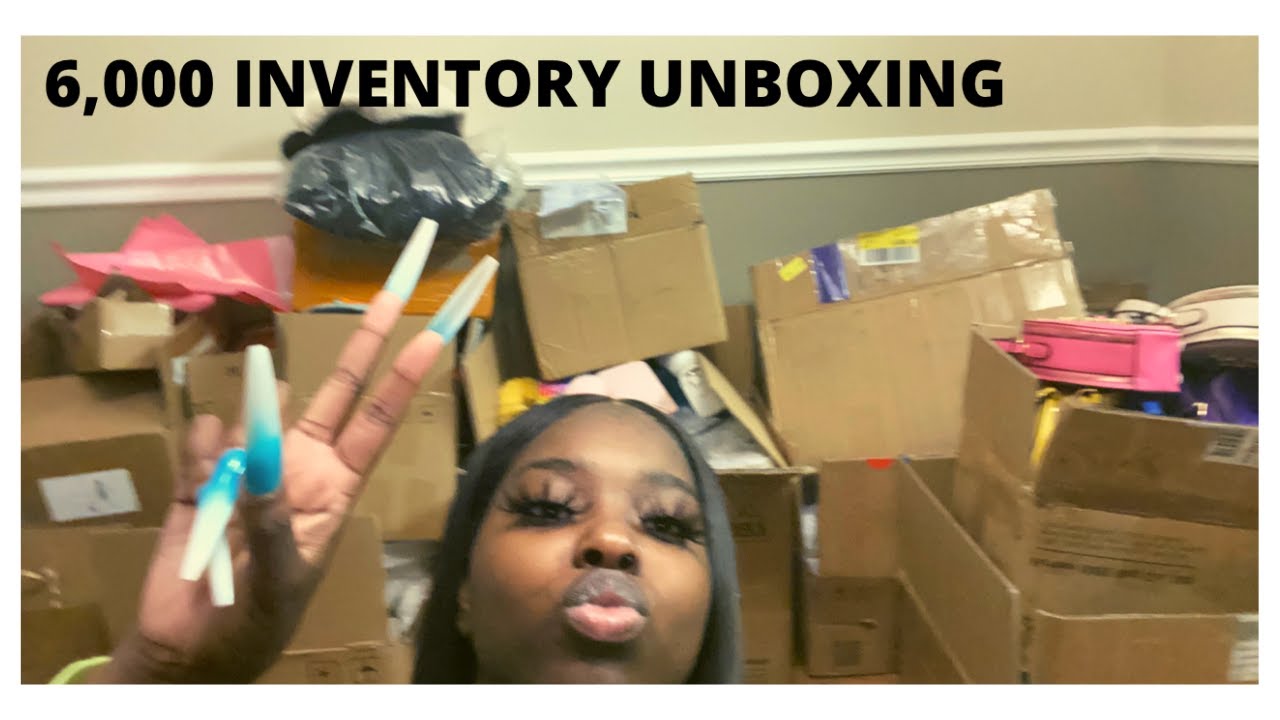 ENTREPRENEUR LIFE: HUGE $6,000 UNBOXING/INVENTORY HAUL!