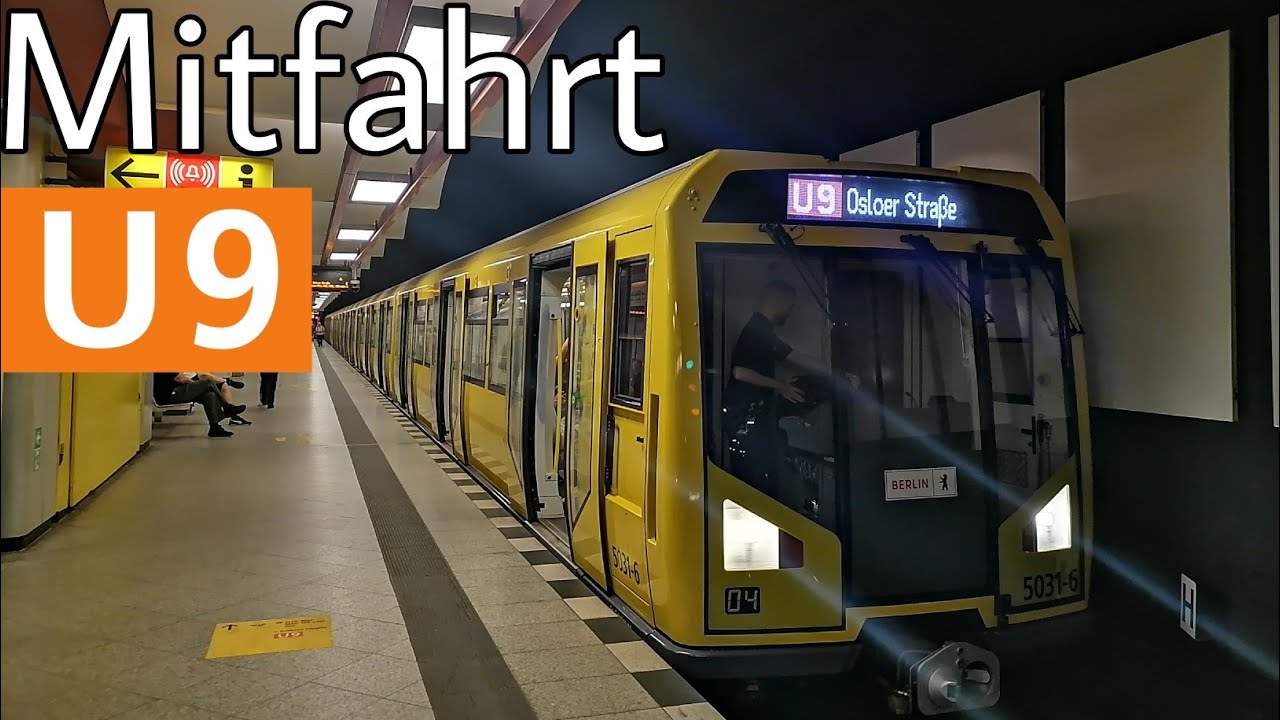 U-Bahn Berlin | Mitfahrt | H01 | Linie U9 | Walter-Schreiber-Platz - Berliner Stra&szlig;e