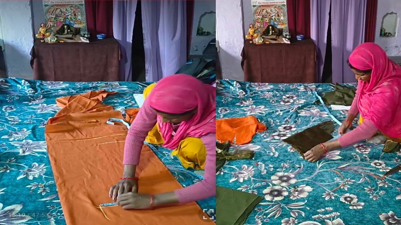 @anshuboutiquecentreअस्तर का सूट कटिंग कैसे करें