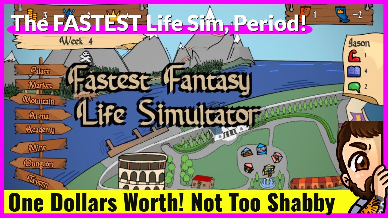 Easiest Life Simulator To Play! | Fastest Fantasy Life Simulator