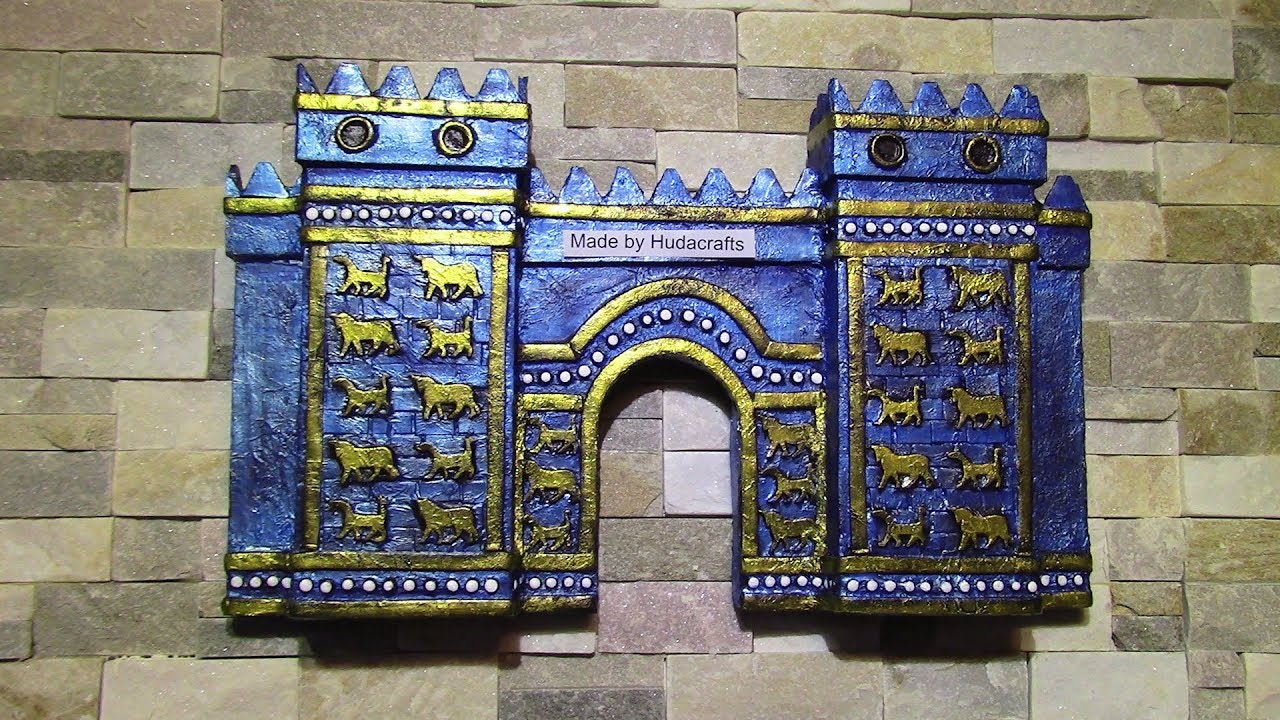 طريقه عمل بوابه عشتار , Ishtar Gate