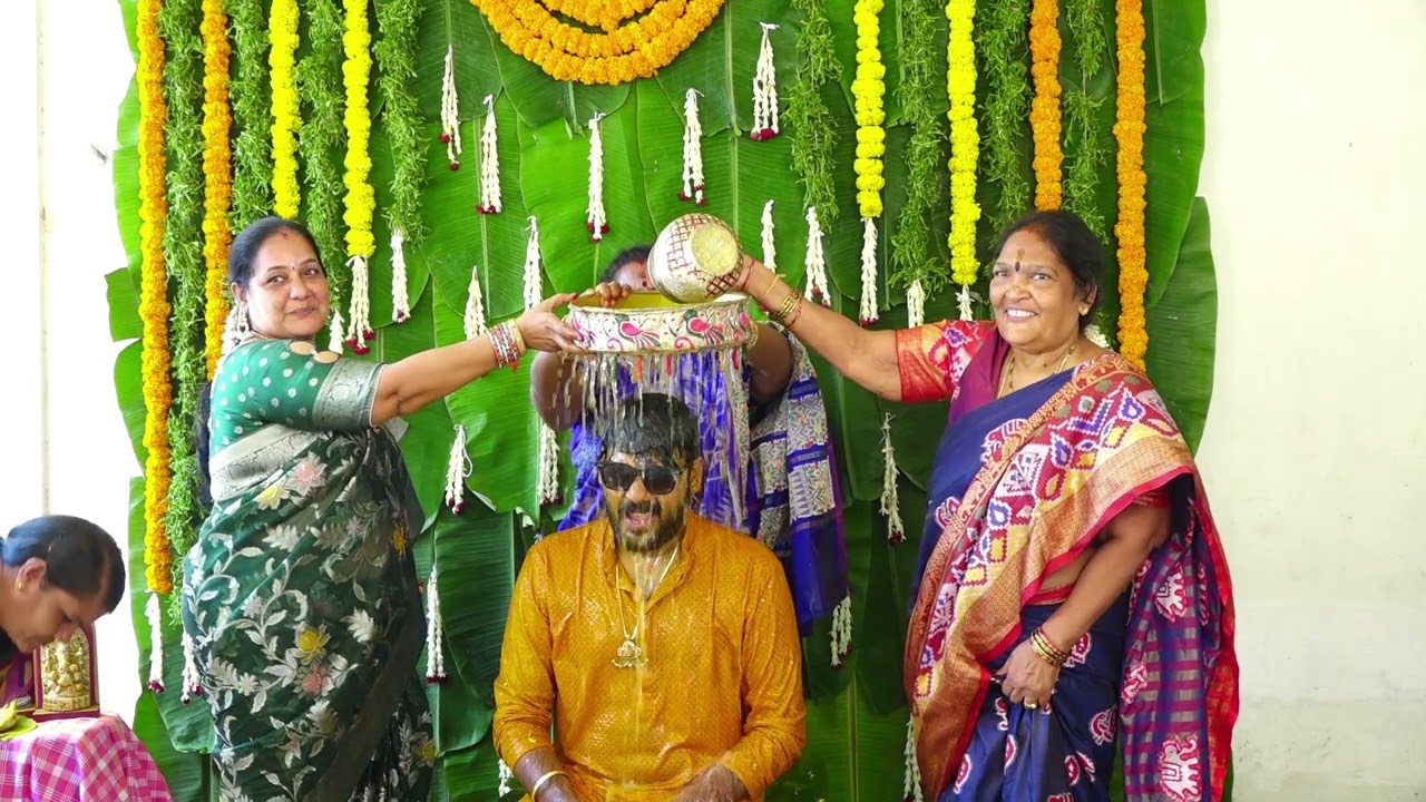My haldi￼ event