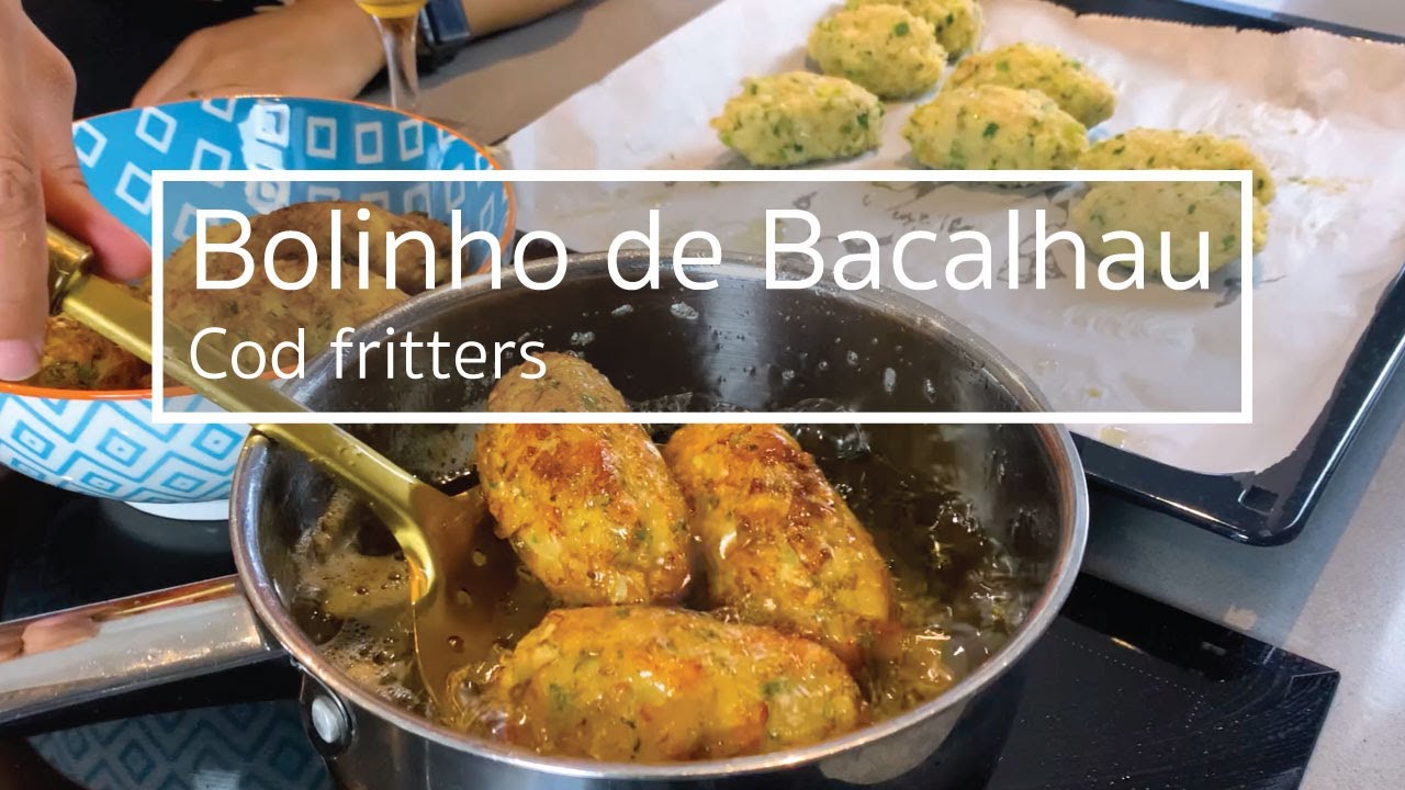 How to Make Bolinho de Bacalhau - Brazilian and Portuguese Cod fritter or Cod croquettes
