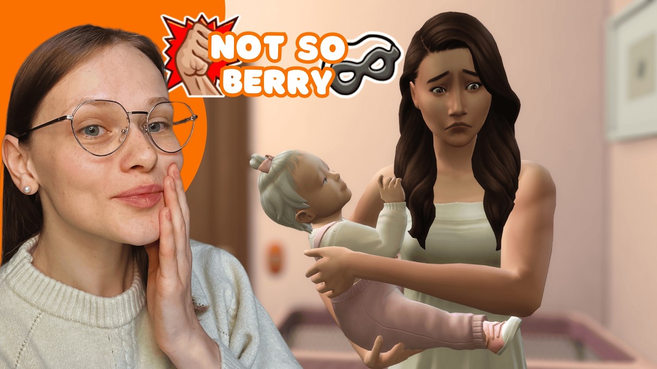 🍼Луно, куди ти влізла?! | еп.4 ПОМАРАНЧЕВЕ ПОКОЛІННЯ | The Sims 4 Not So Berry