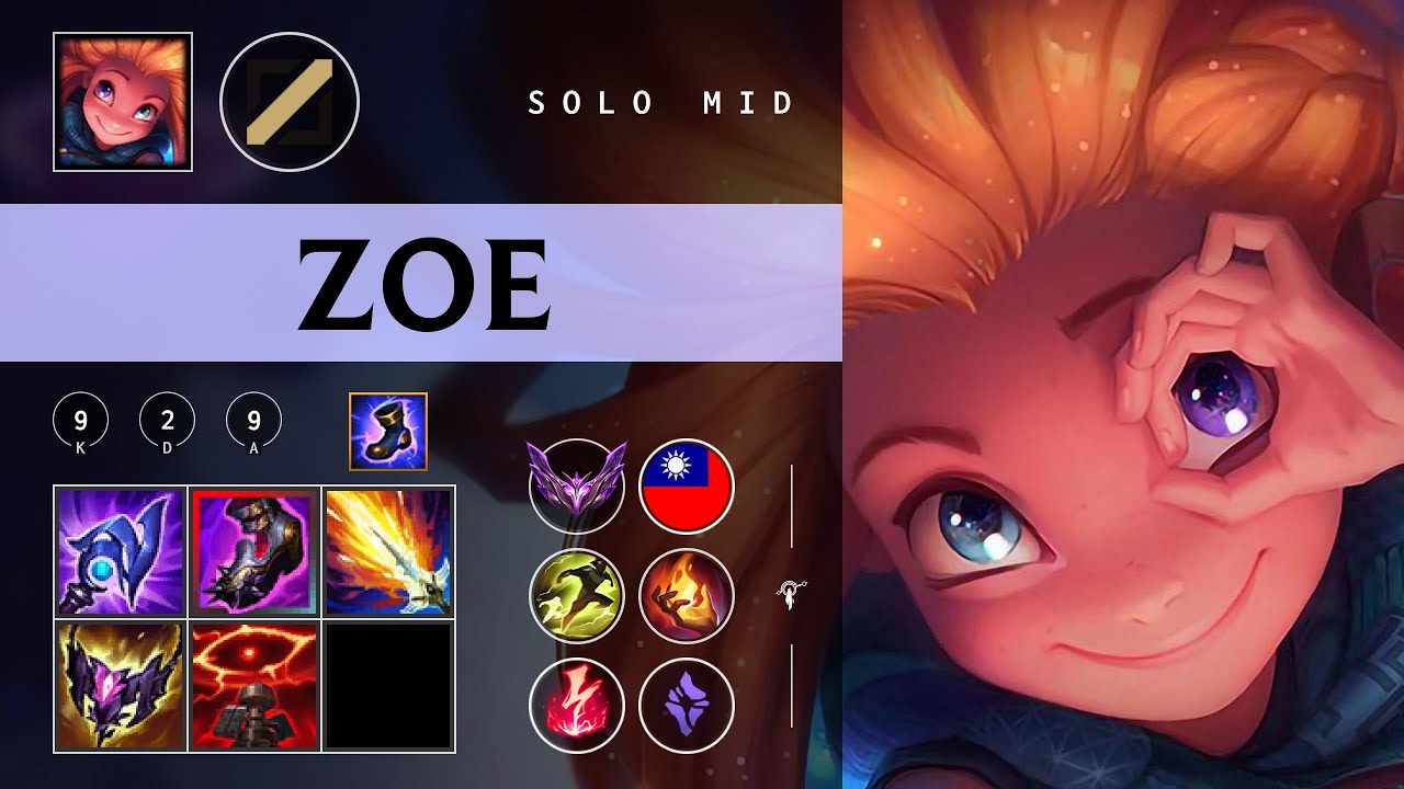 Zoe Mid vs Kalista - TW Master Patch 26.01