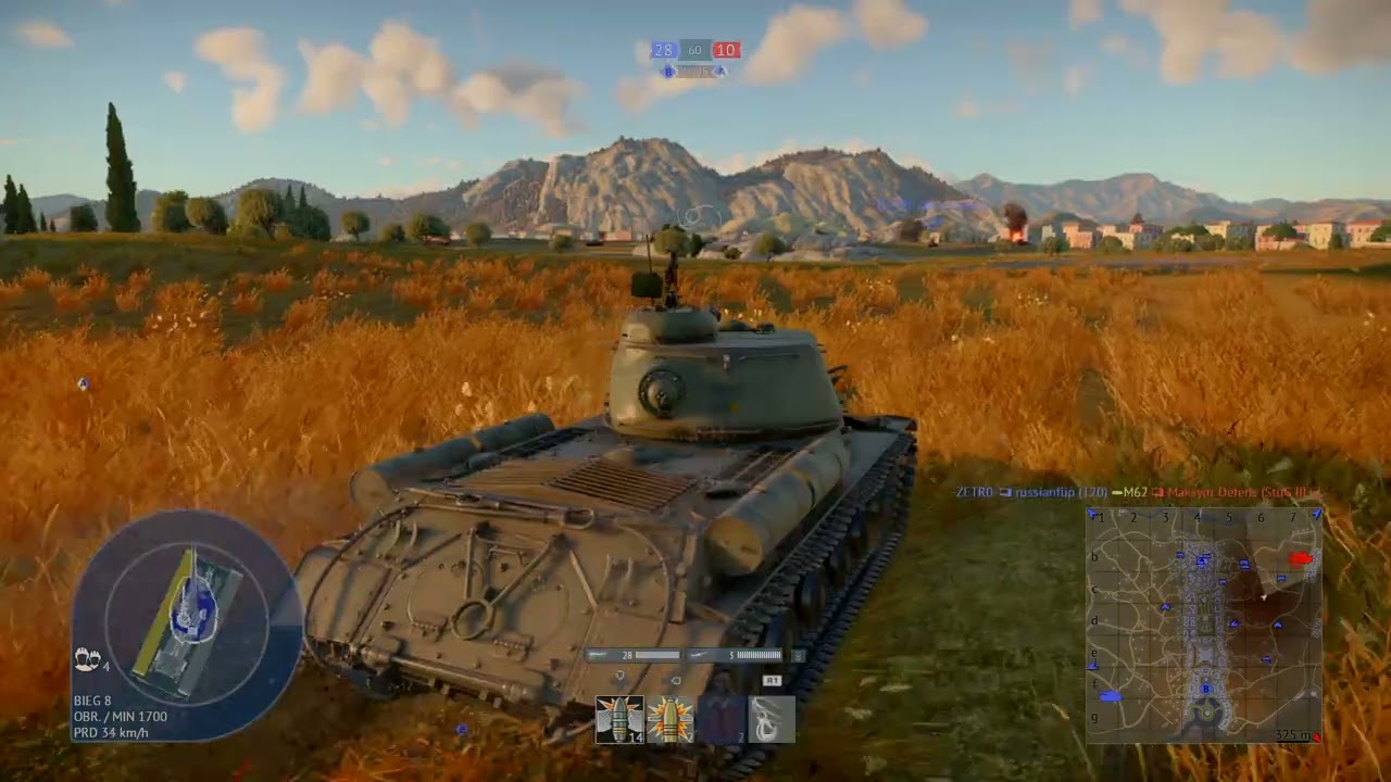 War Thunder PL no commentary gameplay