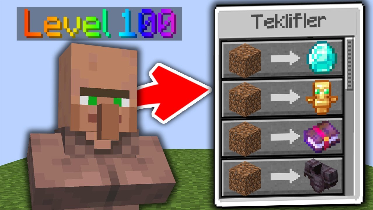 Minecraft ama KÖYLÜLERİ GELİŞTİREBİLİYORUM!