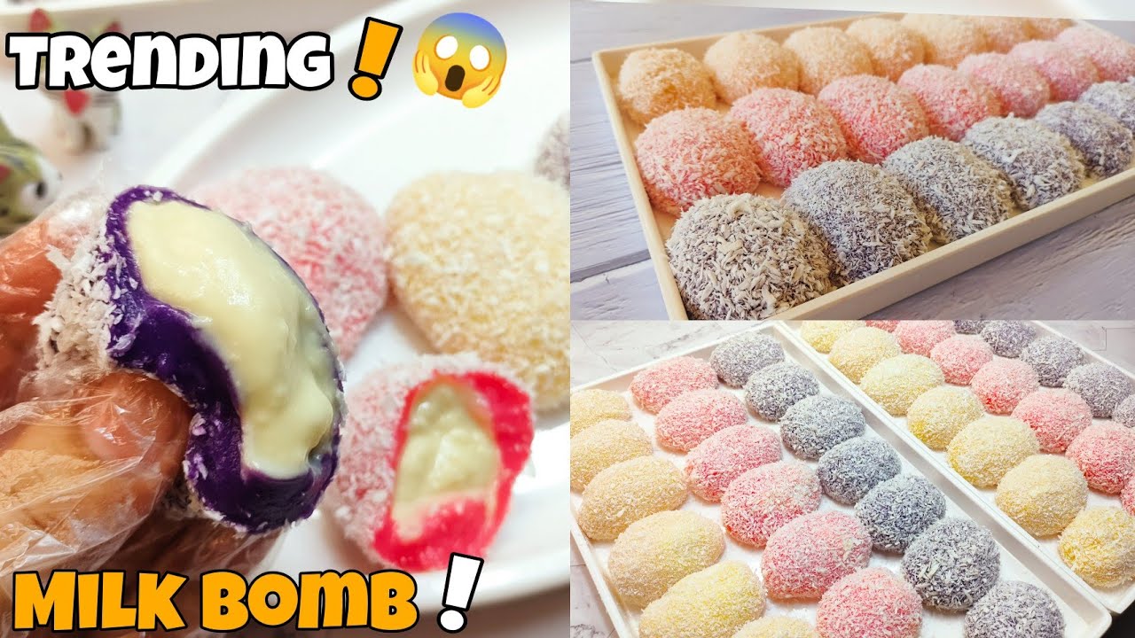 [Sub] 1/2 Kilo Glutinous Rice Flour At Gatas❗Ganito Gawin Mo❗💯Patok Pangnegosyo | Milk Bomb Recipe