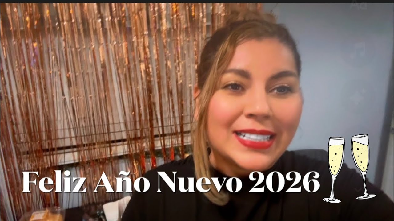 CENA DE AÑO NUEVO * ADIOS 2025 🎊 BIENVENIDO 2026 