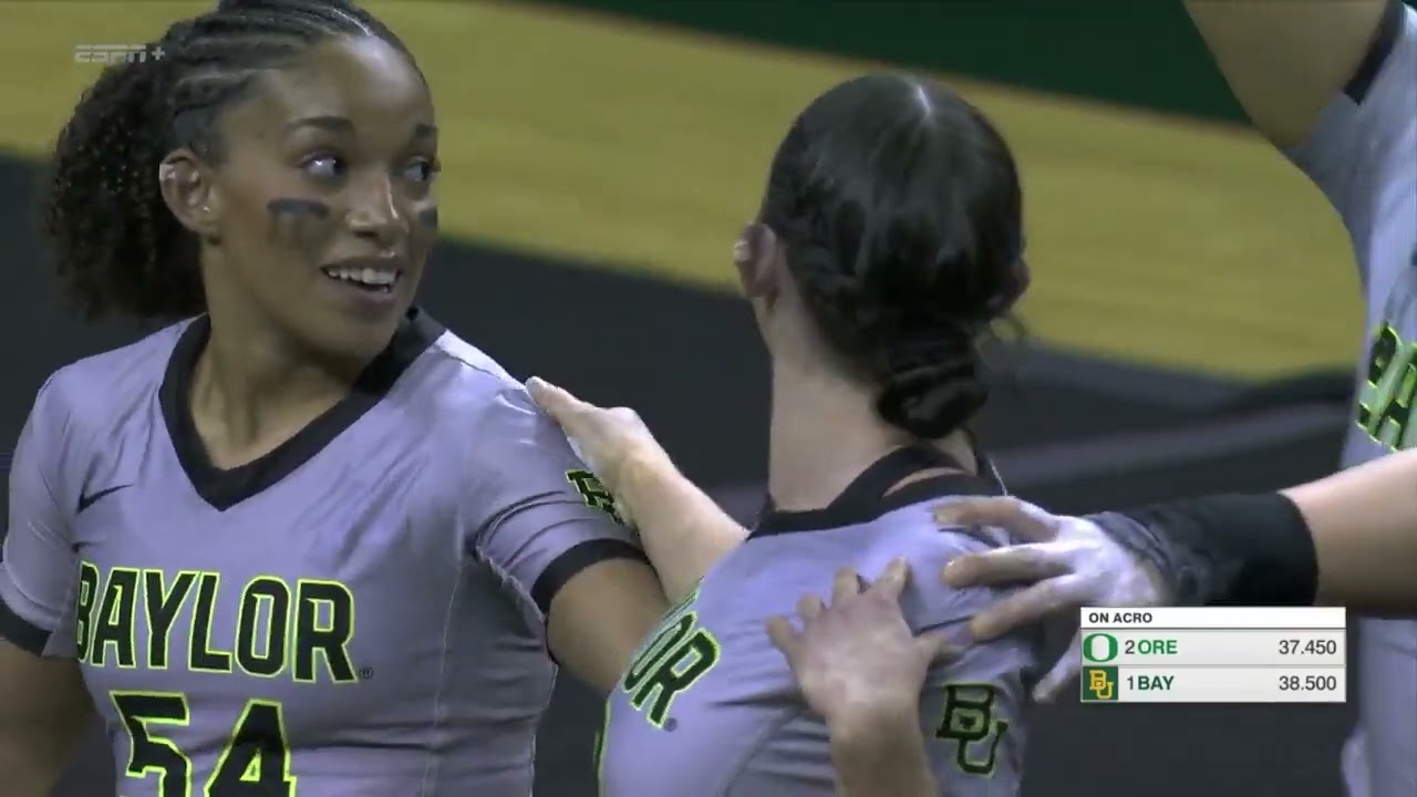 Baylor Acrobatics & Tumbling: Highlights vs. Oregon | April 5, 2025