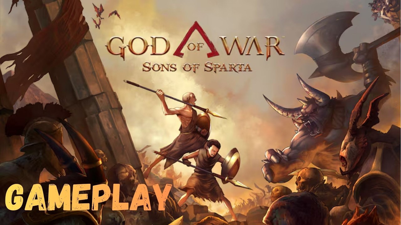 GOD OF WAR SONS OF SPARTA Gameplay Walkthrough Part 1
