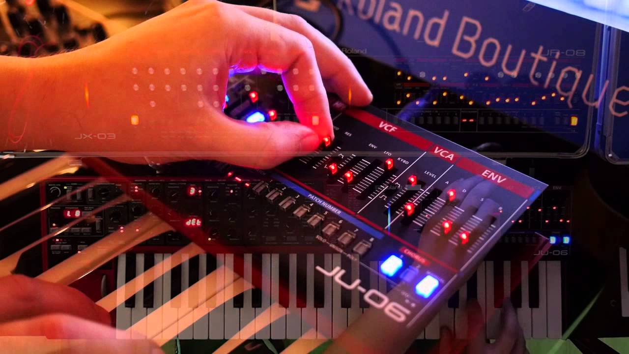Roland Boutique JU-06 noodle demo
