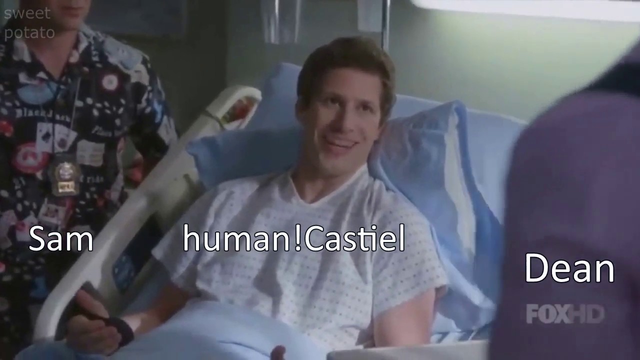 Supernatural as Brooklyn 99 (vines)
