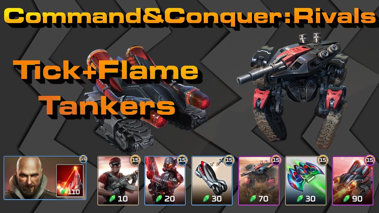 C&C Rivals: Tick Tank Flame Tank!