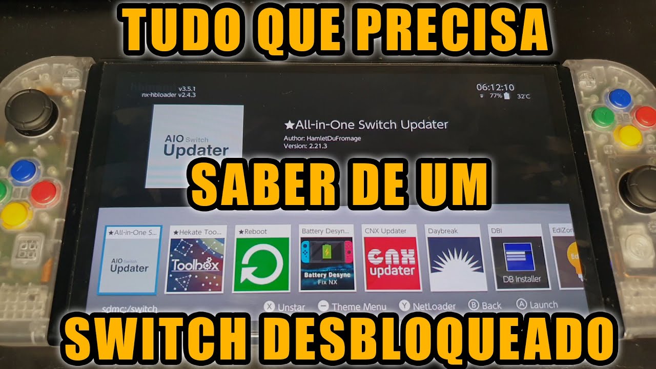 SWITCH DESBLOQUEADO TUDO QUE VOCÊ PRECISA SABER 