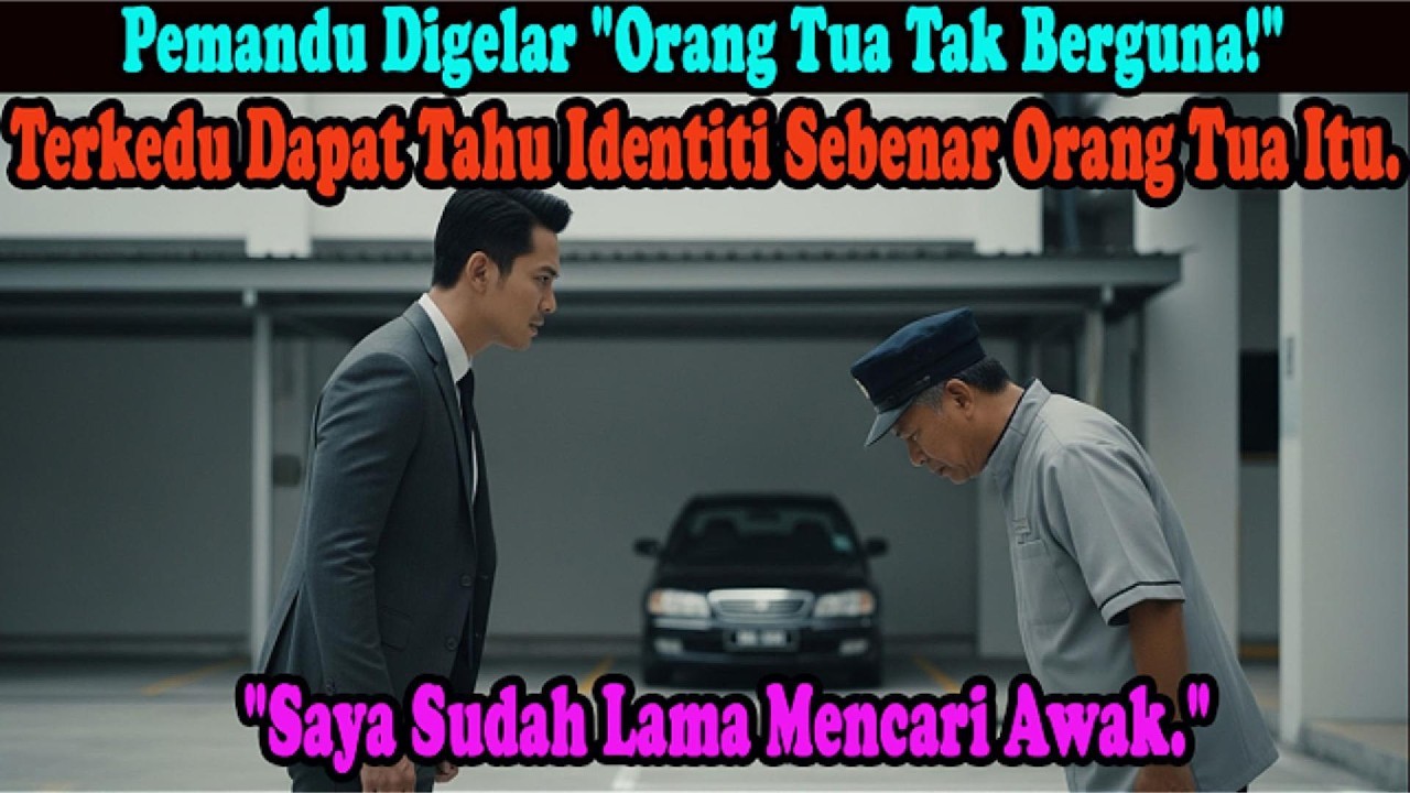 Diejek 'Tua Tak Berguna', Pemandu Tergamam Saat Hartawan Tiba Dengan Kereta Mewah: 