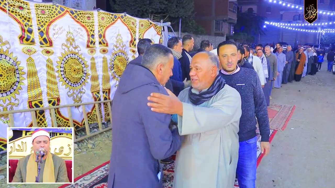 الشيخ محمود عبدالباسط الحسيني ربع العشاء الحاج مصطفي السعدني