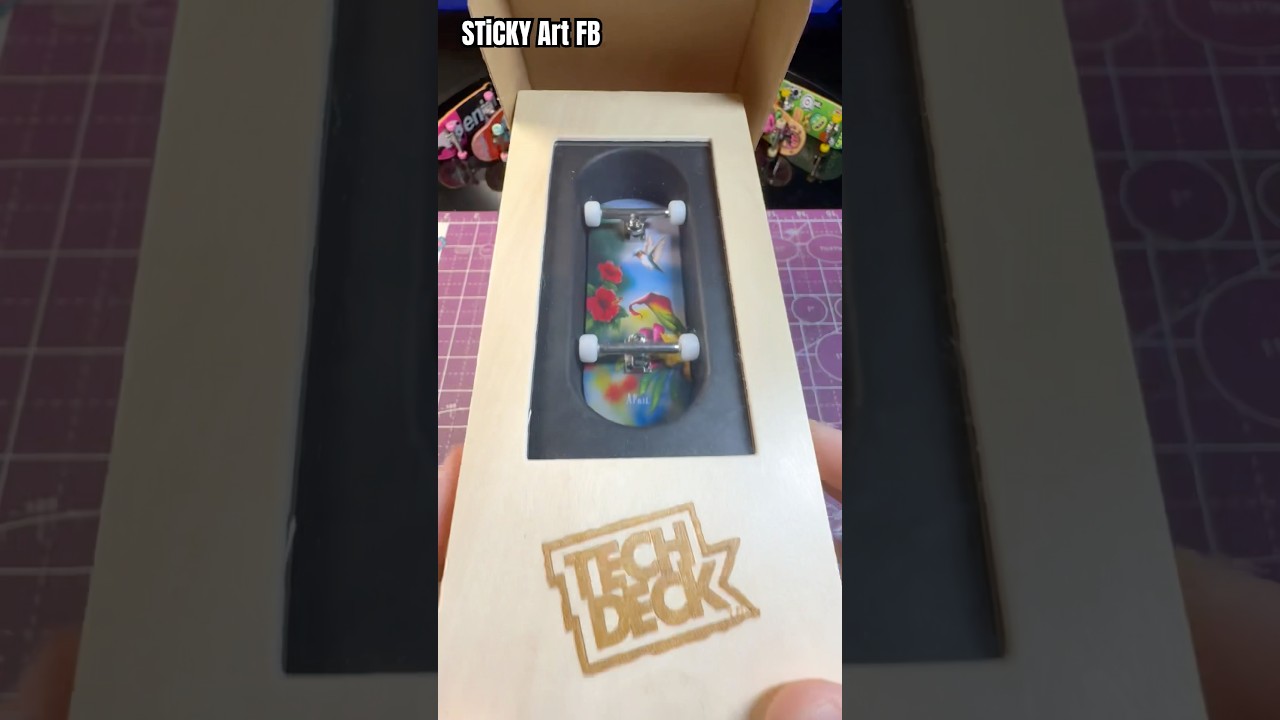 Unboxing Tech Deck Pro Series 2.0 (April) #satisfying #asmr #skateboard