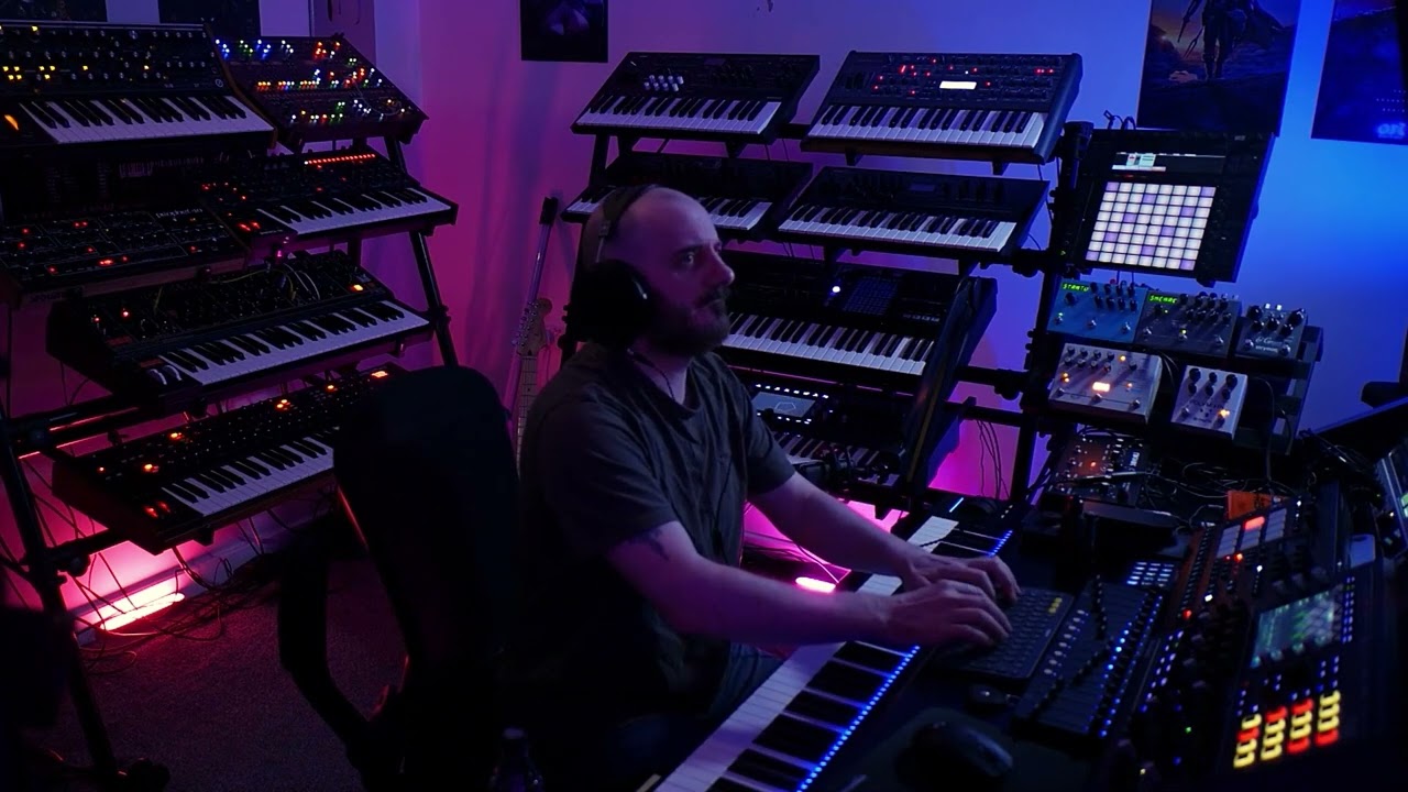 Twitch Highlight 27th May '23 - Longform ambient improv. (Guitar, Cello, Harp)