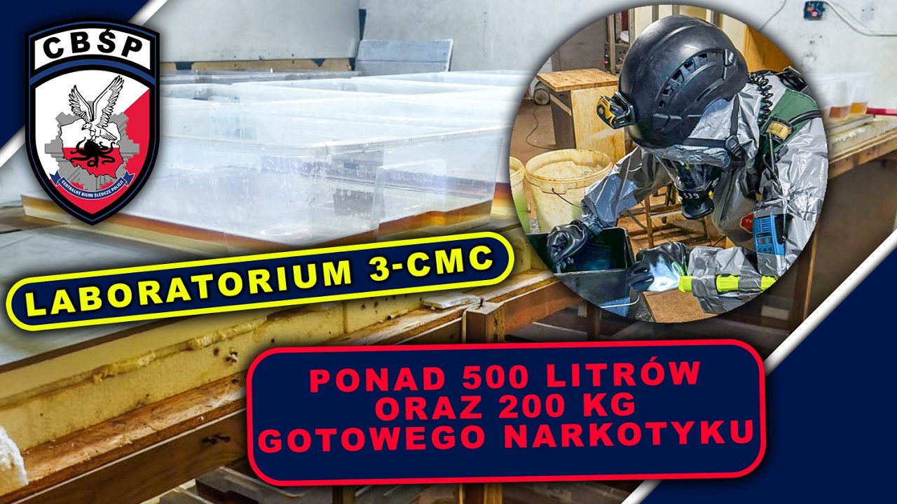 Kolejne laboratorium narkotyk&oacute;w zlikwidowane. Zabezpieczono narkotyki o wartości ponad 28 mln PLN