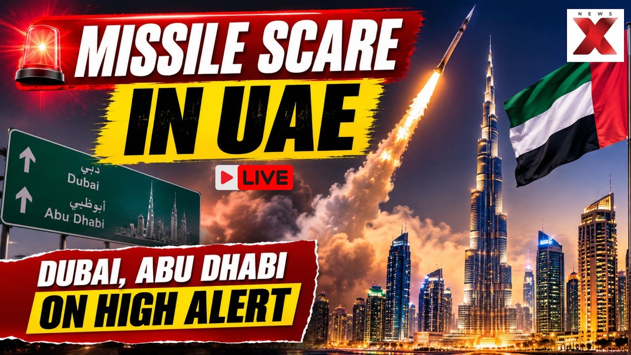 DUBAI Alert LIVE: Emergency Warning Issued Amid Potential Missile Threat | UAE on Alert LIVE | NewsX