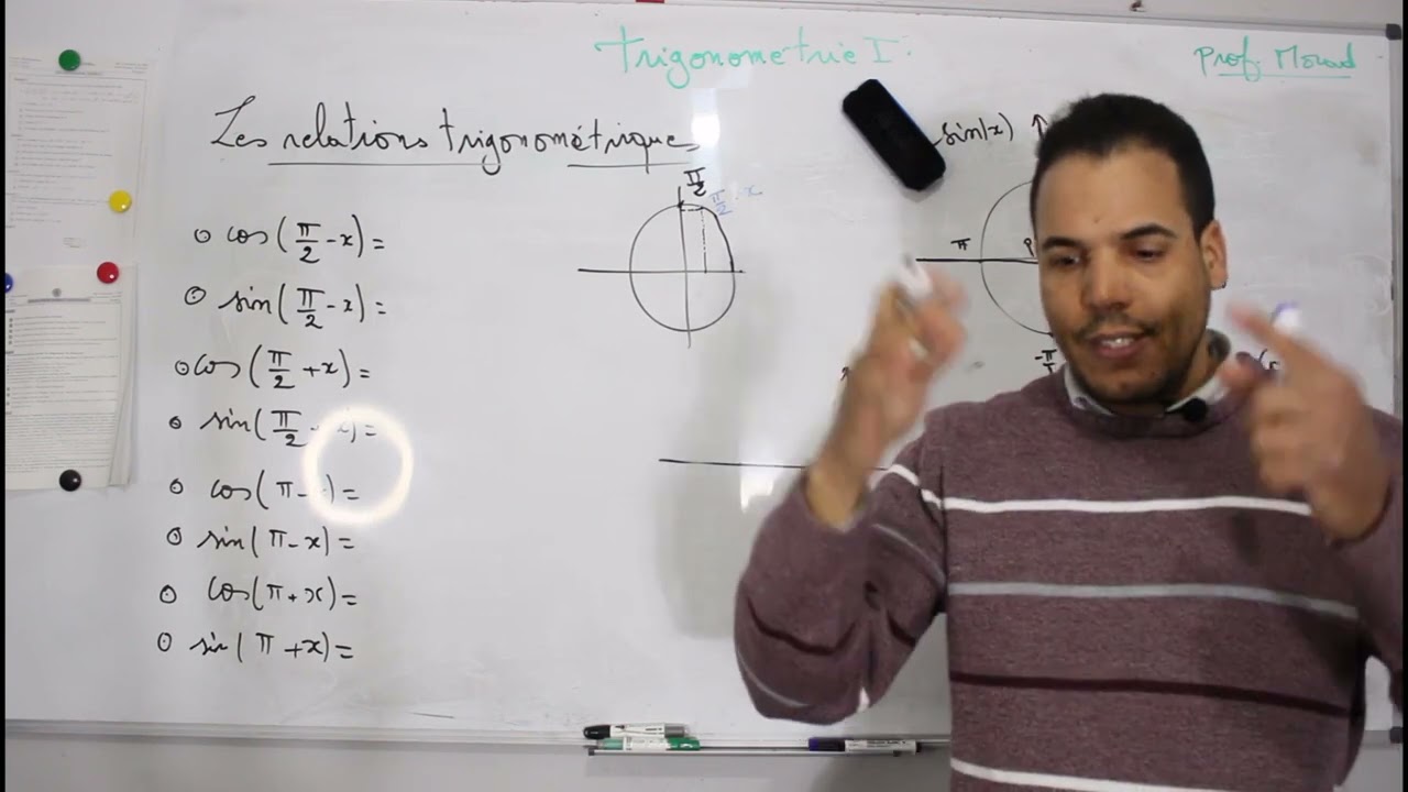 Les formules trigonometriques facile a retenir avec des astuces