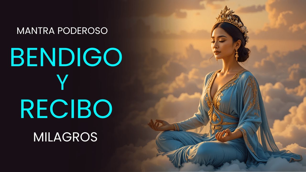 ✨ Bendigo y Recibo MILAGROS | Mantra Poderoso de Abundancia Infinita 💫