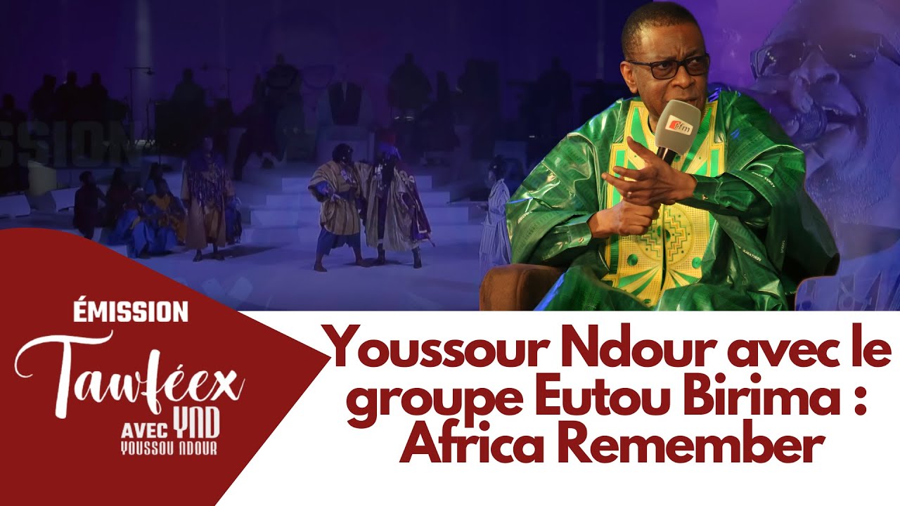 Youssour Ndour avec le groupe Eutou Birima - Africa Remember