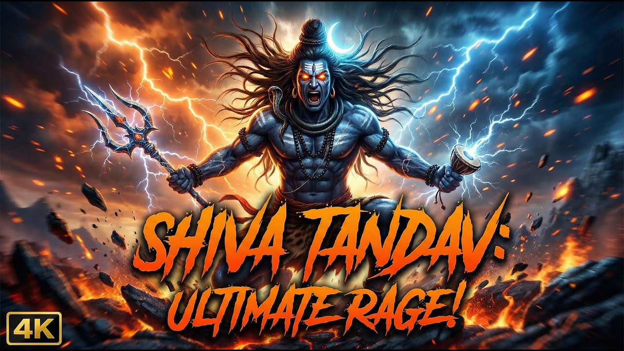 Har Har Mahadev Tandav 🔱 | Extreme Power of Lord Shiva 