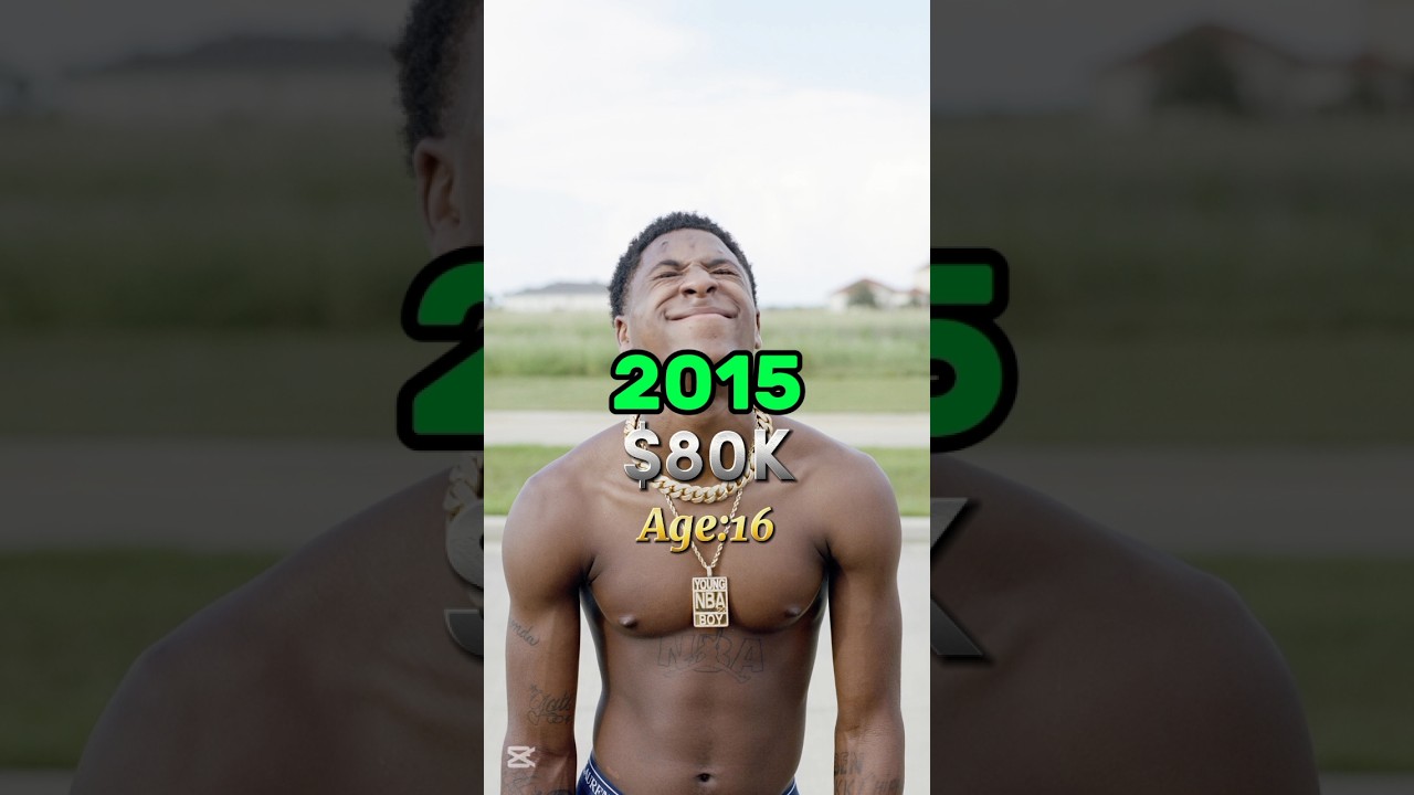Nba Youngboy Networth Over the Years.🥷🏾 #nbayoungboy