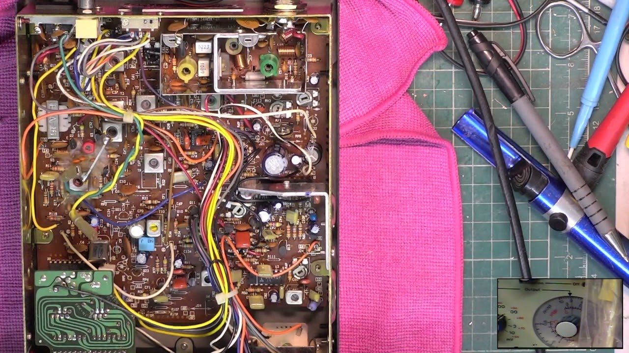 Rotel RVC220 CB27/81 UK FM CB radio - repair & service alignment