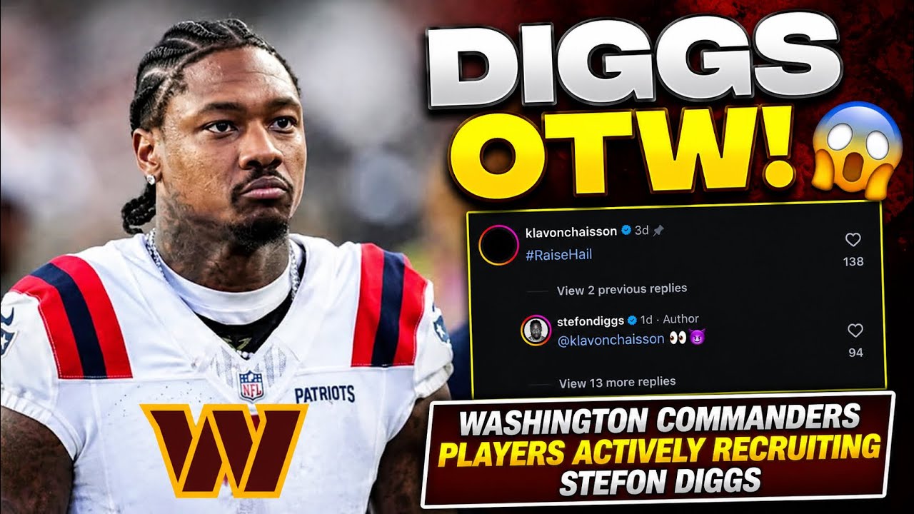 😱DIGGS В ПУТИ! ИГРОКИ WASHINGTON COMMANDERS АКТИВНО ПЕРЕМАНИВАЮТ СТЕФОНА ДИГГСА