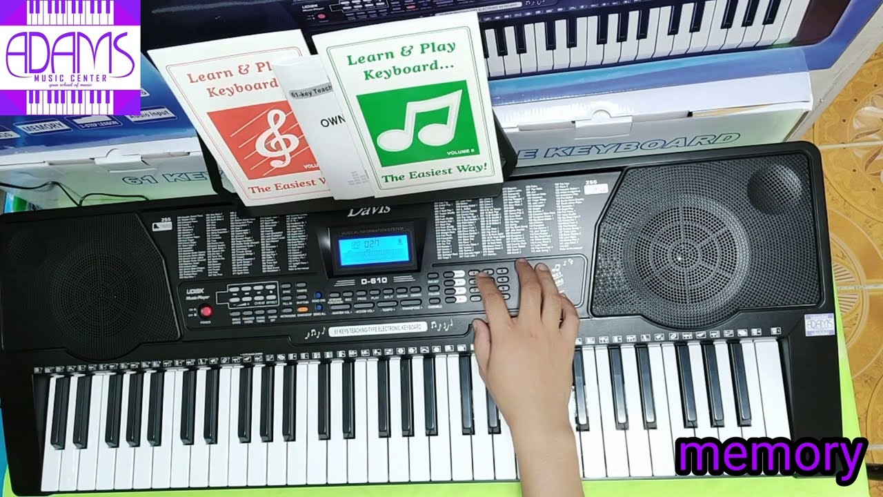 D610 Demo review Davis Digital Keyboard piano