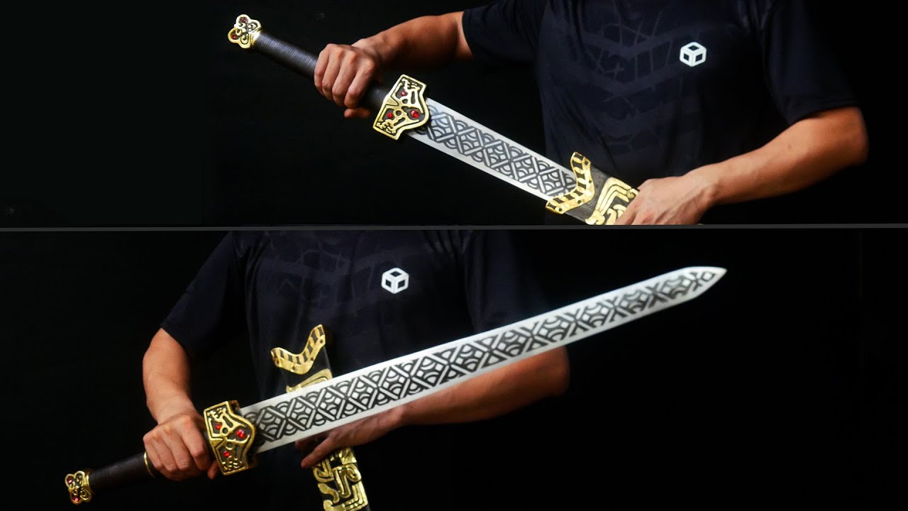 Forging the sword of a famous general of the Qin Dynasty - 蒙毅 /recreated in the 2005 movie the myth