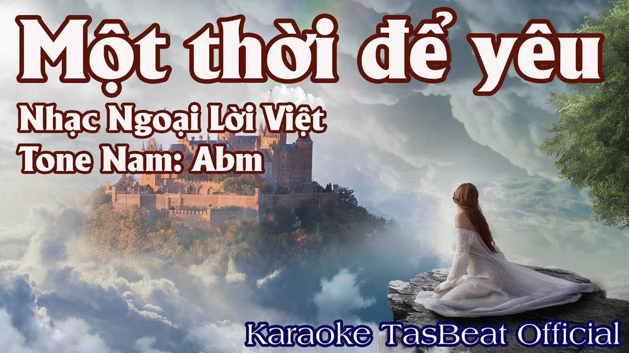 Karaoke Một Thời Để Yêu Tone Nam | TAS BEAT