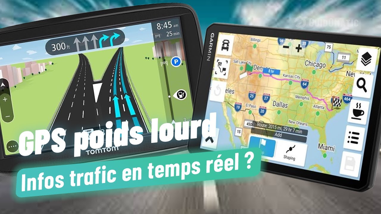 GPS POIDS LOURD (NOUVEAUT&Eacute;S) - Comparatif & Guide d'achat 2025! [TOP 3]