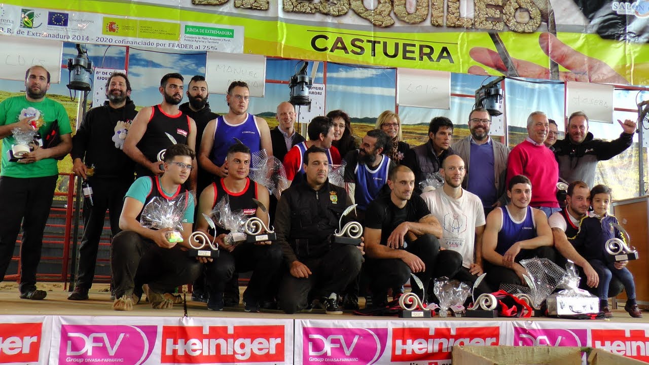 Campeonato de España 2018. Esquileo Merinas. Castuera