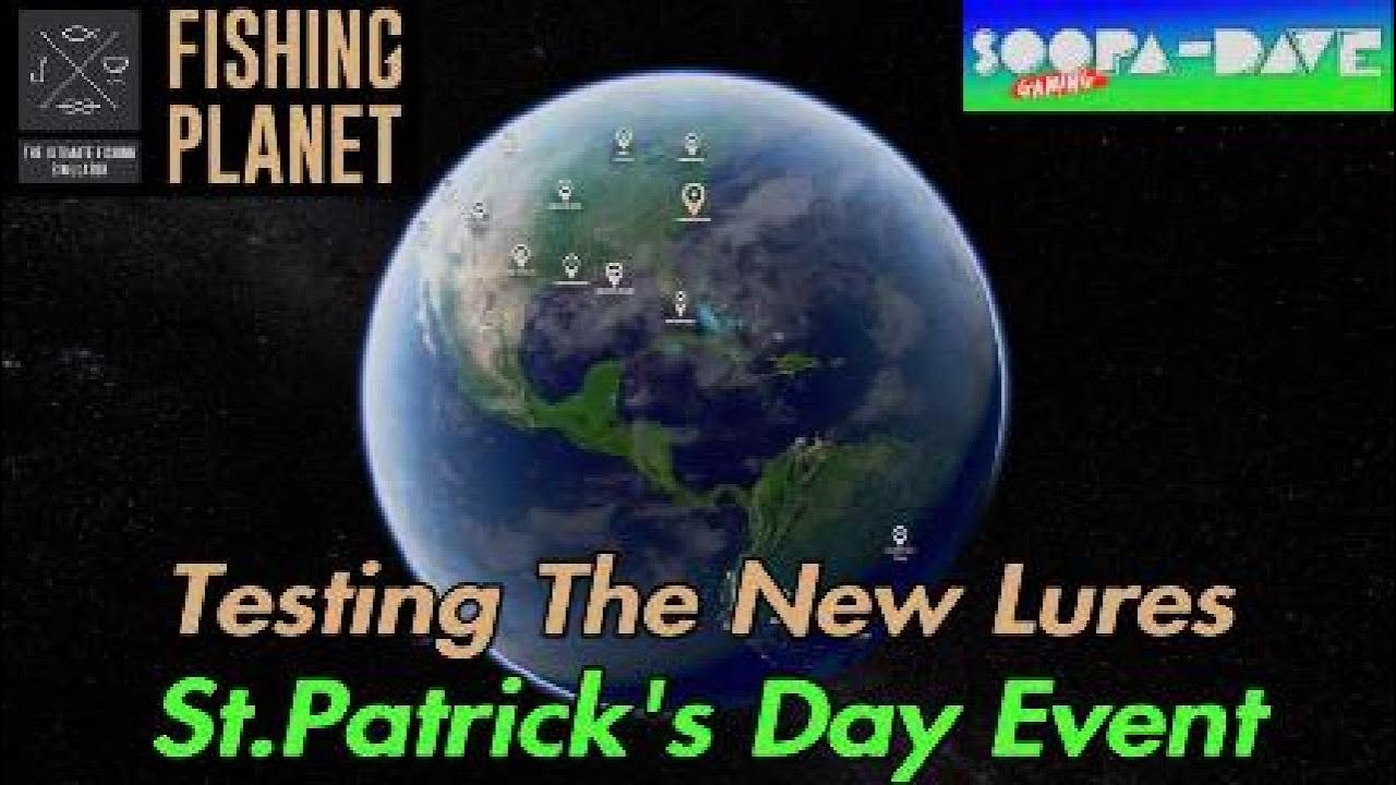 Fishing Planet - St. Patrick's Day Event Lures