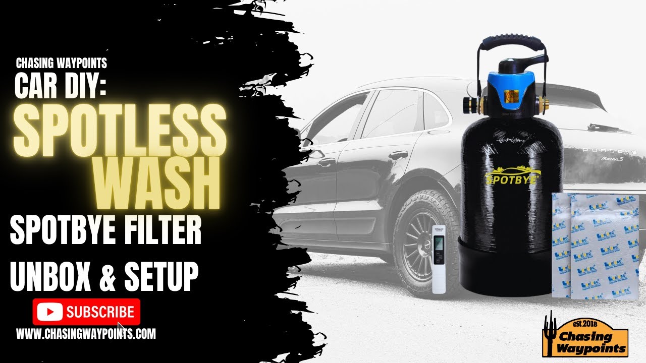 Spotless Wash How to: SpotBye  Unbox and Setup