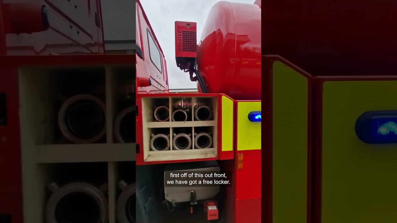 Essex County Fire and Rescue Service Water Bowser - Scania P320