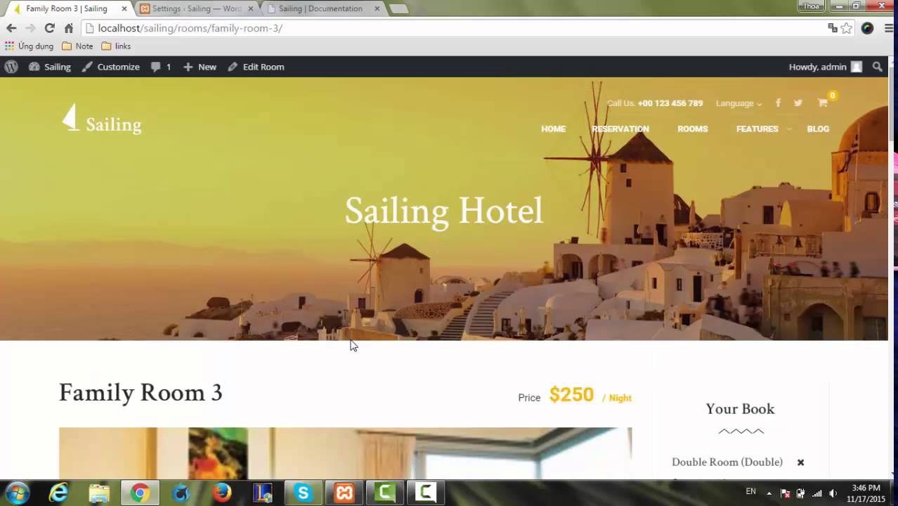 WordPress Hotel Booking Plugin